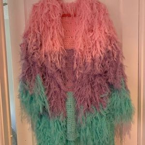 Dollskill fuzzy cardigan